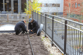 Werk in uitvoering A-Garden